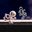 Black and White Stickman